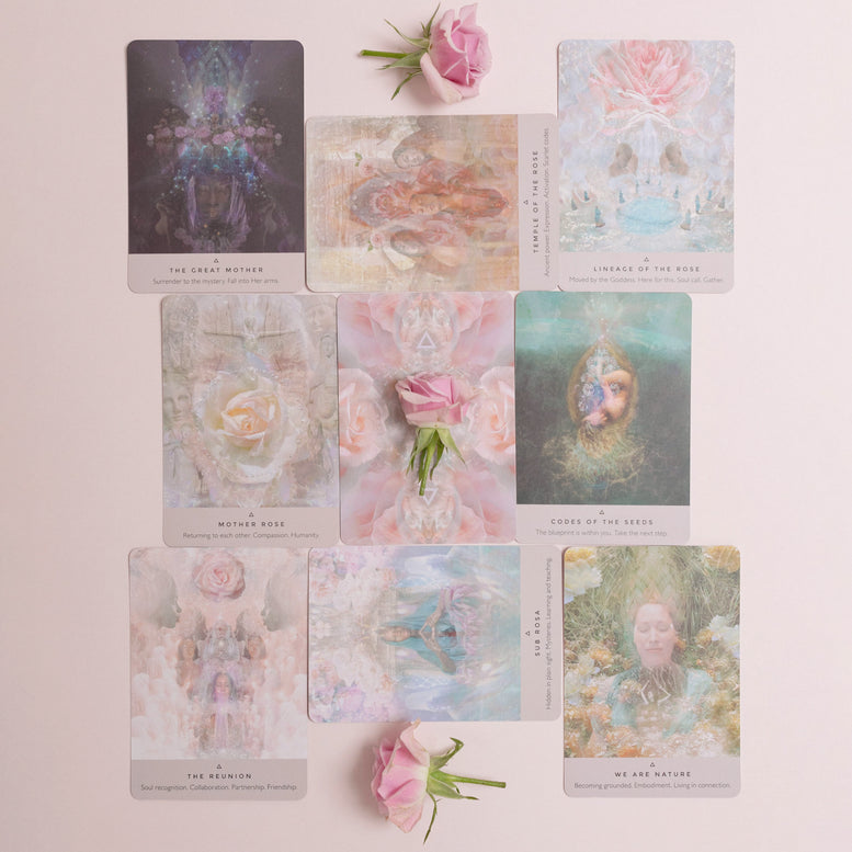 The Rose Oracle Rebecca Campbell | Tarot | Cards | Oracle Cards | Divination | Tarot Reading | Witchcraft | Wiccan | Pagan | Deck | Spirit