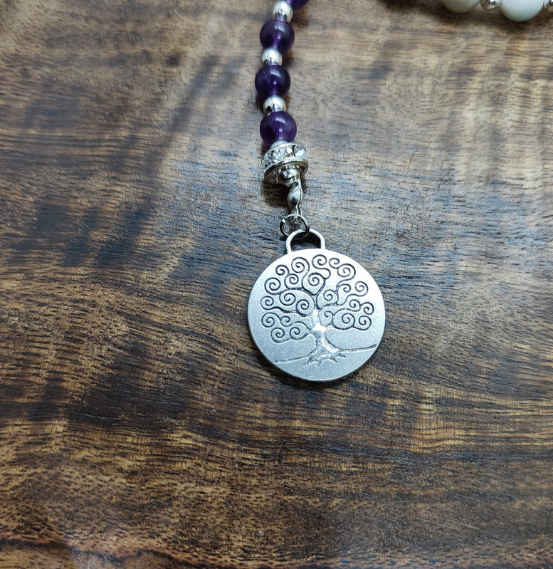 Witches Crystal & Charm Prayer Beads | Deity Worship | Chant | Mantra | Goddess | Witchcraft | Wiccan | Pagan | Gift | Sabbats | Lunar Month