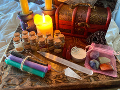 Witch’s Altar Box and Supplies